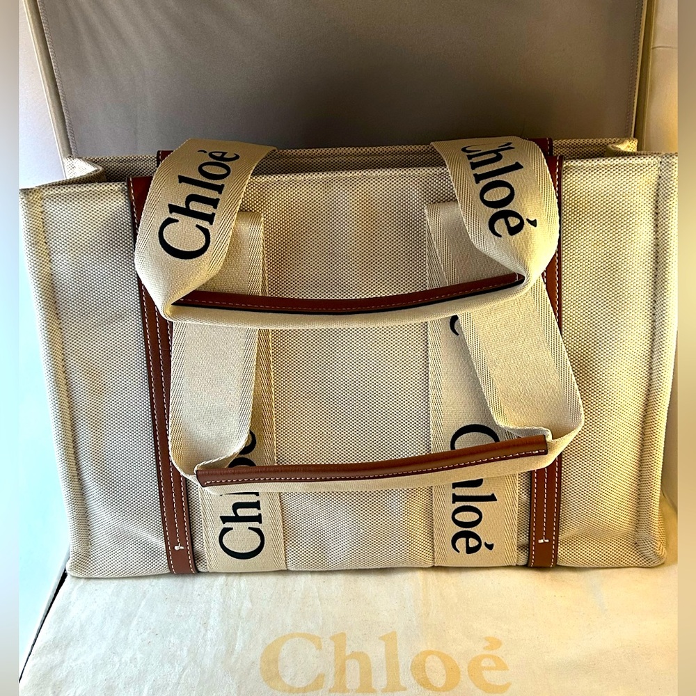 Chloe “Woody” Medium Tote Bag